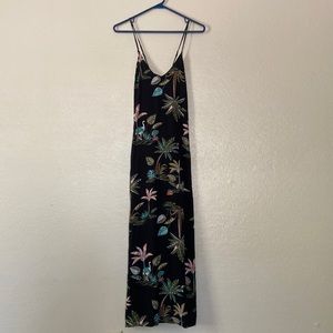 Printed maxi dress
